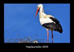 Vogelparadies 2024 Fotokalender DIN A3 - Tobias Becker