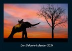 Der Elefantenkalender 2024 Fotokalender DIN A4