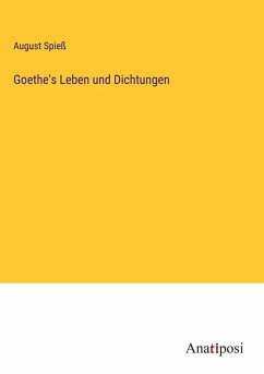 Cover Goethe's Leben und Dichtungen