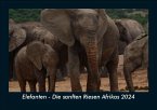 Elefanten - Die sanften Riesen Afrikas 2024 Fotokalender DIN A5