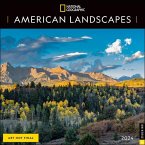 National Geographic: American Landscapes 2024 Wall Calendar