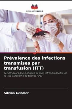 Cover Prévalence des infections transmises par transfusion (ITT)