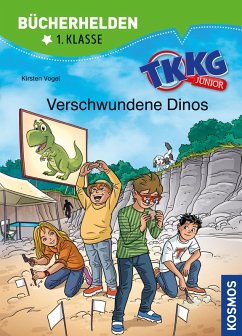 TKKG Junior, Bücherhelden 1. Klasse, Verschwundene Dinos (eBook, PDF) - Vogel, Kirsten
