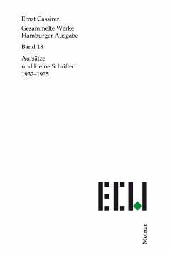 Aufsätze und kleine Schriften 1932–1935 (eBook, PDF) - Cassirer, Ernst