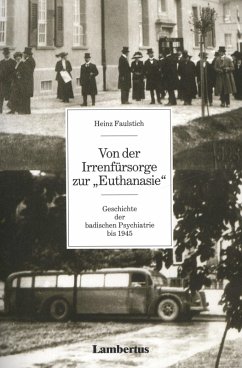 Cover Von der Irrenfürsorge zur Euthanasie (eBook, PDF)