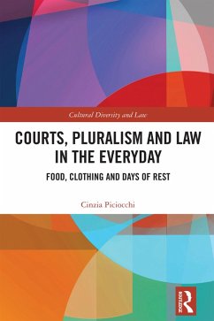 Courts, Pluralism and Law in the Everyday (eBook, ePUB) - Piciocchi, Cinzia