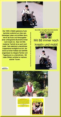 Cover Mit 88 immer noch kreativ und mobil - Band 238 in der gelben Buchreihe - bei Jürgen Ruszkowski (eBook, ePUB)