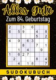 84 Geburtstag Geschenk   Alles Gute zum 84. Geburtstag - Sudoku