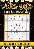 83 Geburtstag Geschenk   Alles Gute zum 83. Geburtstag - Sudoku