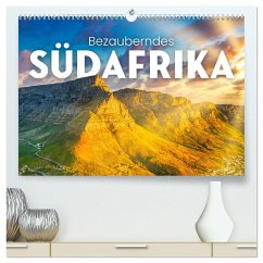 Bezauberndes Südafrika (hochwertiger Premium Wandkalender 2024 DIN A2 quer), Kunstdruck in Hochglanz - Monkey, Happy