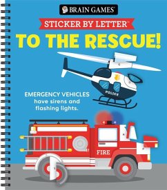 Brain Games - Sticker by Letter: To the Rescue - Publications International Ltd; Brain Games; New Seasons