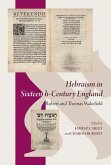 Hebraism in Sixteenth-Century England