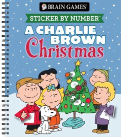 Brain Games - Sticker by Number: A Charlie Brown Christmas - Publications International Ltd; Brain Games; New Seasons