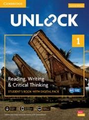 Unlock Level 1 Reading, Writing and Critical Thinking Student's Book with Digital Pack - Ostrowska, Sabina; Adams, Kate