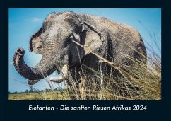 Elefanten - Die sanften Riesen Afrikas 2024 Fotokalender DIN A4 - Tobias Becker