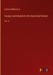 Essays Contributed to the 'Quarterly... - Bild 1