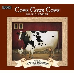 Cows Cows Cows 2024 Wall Calendar