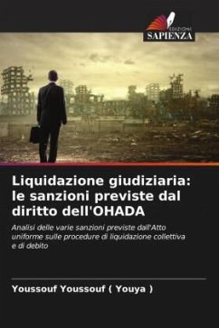 Cover Liquidazione giudiziaria: le sanzioni previste dal diritto dell'OHADA