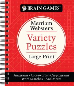 Brain Games - Merriam-Webster's Variety Puzzles Large Print - Publications International Ltd; Brain Games