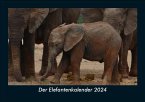 Der Elefantenkalender 2024 Fotokalender DIN A5