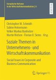 Soziale Themen in Unternehmens- und Wirtschaftskommunikation (eBook, PDF)