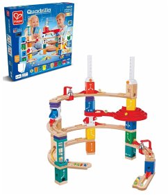 Hape E6029 - Quadrilla Advanced Coding Set, Kodierungsset für Fortgeschrittene, Murmelbahn-Set