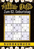 62 Geburtstag Geschenk   Alles Gute zum 62. Geburtstag - Sudoku