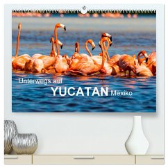 Unterwegs auf Yucatan Mexiko (hochwertiger Premium Wandkalender 2024 DIN A2 quer), Kunstdruck in Hochglanz