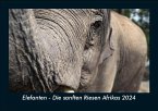 Elefanten - Die sanften Riesen Afrikas 2024 Fotokalender DIN A5