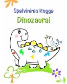 Spalvinimo Knyga Dinozaurai