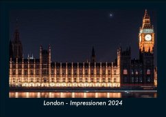 London - Impressionen 2024 Fotokalender DIN A5 - Tobias Becker