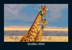 Giraffen 2024 Fotokalender DIN A5 - Tobias Becker