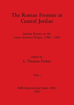 The Roman Frontier in Central Jordan, Part i