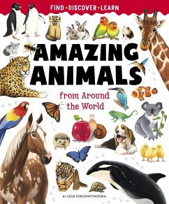 Big Book of Amazing Animals - Konstantinovskaya, Olga; Clever Publishing