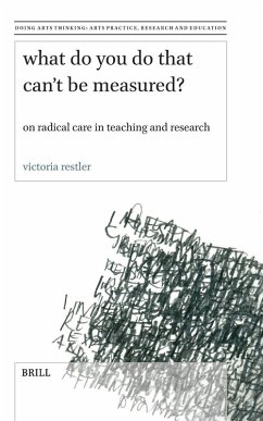 Cover What Do You Do That Can't Be Measured?