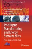Intelligent Manufacturing and Energy Sustainability (eBook, PDF)