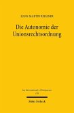Die Autonomie der Unionsrechtsordnung (eBook, PDF)
