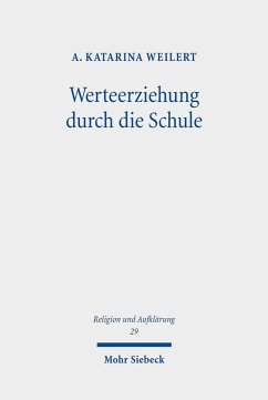 Cover Werteerziehung durch die Schule (eBook, PDF)
