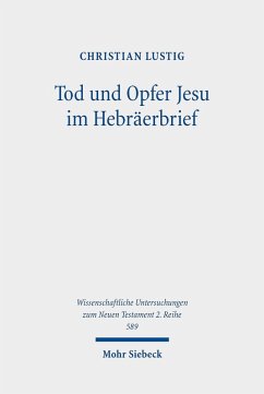 Cover Tod und Opfer Jesu im Hebräerbrief (eBook, PDF)