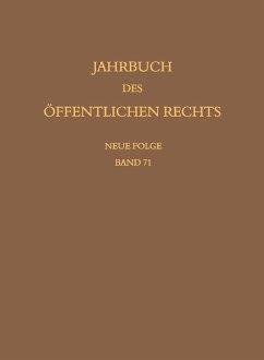 Cover Jahrbuch des öffentlichen Rechts der Gegenwart. Neue Folge (eBook, PDF)