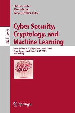 Cyber Security, Cryptology, and Machine Learning (eBook, PDF)