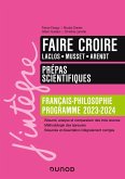 Manuel Prépas scientifiques Français-Philosophie - 2023-2024 (eBook, ePUB)