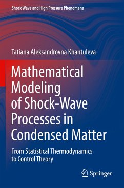 Mathematical Modeling of Shock-Wave Processes in Condensed Matter - Khantuleva, Tatiana Aleksandrovna