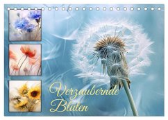 Verzaubernde Blüten (Tischkalender 2024 DIN A5 quer), CALVENDO Monatskalender - Illgen, Cathrin