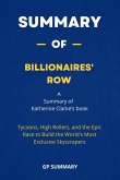 Summary of Billionaires' Row by Katherine Clarke: (eBook, ePUB)