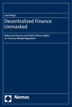 Decentralized Finance Unmasked - Bergt, Josef