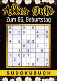 66 Geburtstag Geschenk   Alles Gute zum 66. Geburtstag - Sudoku