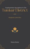 Supplementary Inscriptions In The TUMKUR DISTRICT