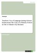 Teachers' Use of Language during... - Bild 1
