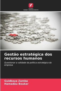 Gestão estratégica dos recursos humanos - Zamba, Guidkaya;Boukar, Hamadou